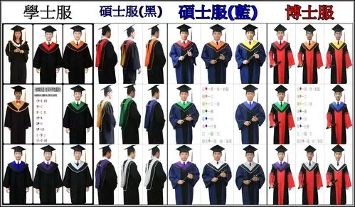 学士服/硕士服/博士服/校长服 出租租借台北板桥薪传服装~准备好了!