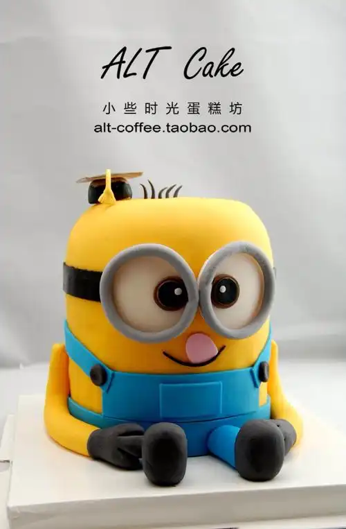 小黄人系列 翻糖蛋糕