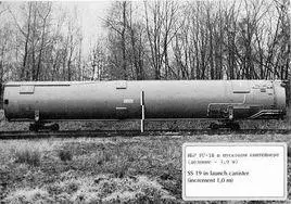 俄罗斯ss-19战略弹道导弹