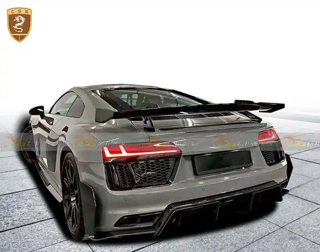 奥迪r8改装performance尾翼