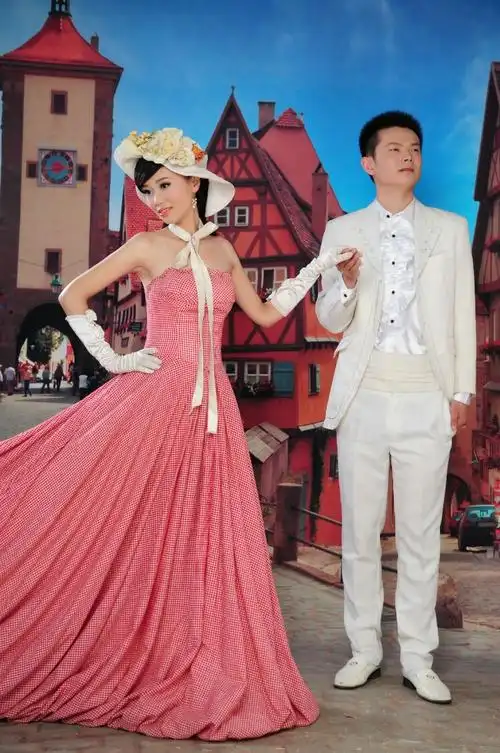 我夫妻二人合影