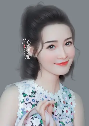 李沁 照片转手绘 头像 壁纸 mo绘屋 约画 wx:1397897061