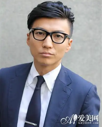 日系商务男士发型助你提升职场人气