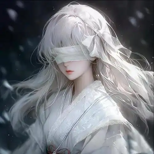 古风蒙眼动漫头像每一个都好好看