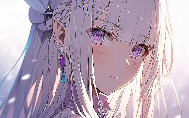 "零下的银色温度"从零开始的异世界生活【头像&壁纸】爱蜜莉雅篇.