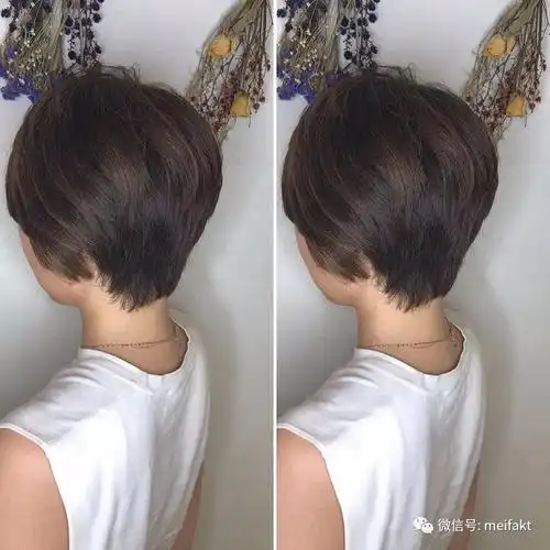气质型的波波头优雅又大气剪短发的首选