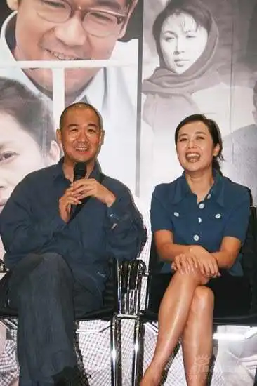 图文:《金婚》媒体见面会--张国立蒋雯丽