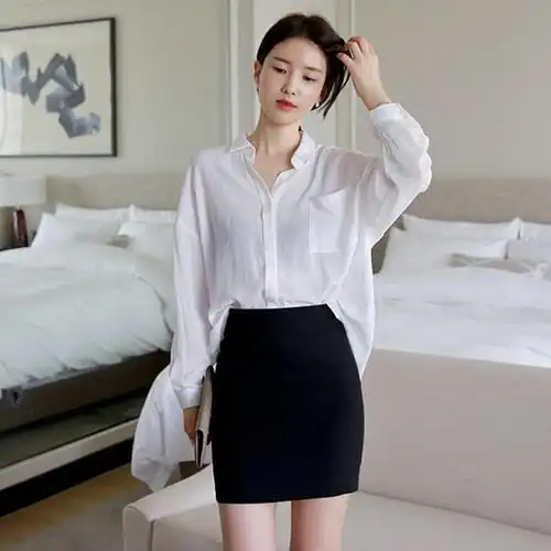 春夏工作裙子半身裙职业西装裙通勤ol短裙女包裙正装裙一步裙
