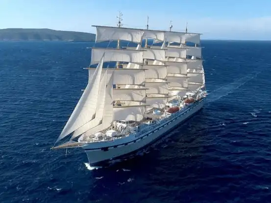 wrca世界纪录认证:"golden horizon"世界最大的高桅横帆船