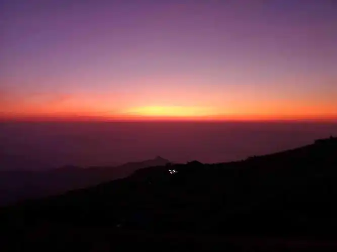 武功山日出日落