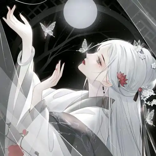 古风女 古典美 (画师不详 出处不详 侵权删)