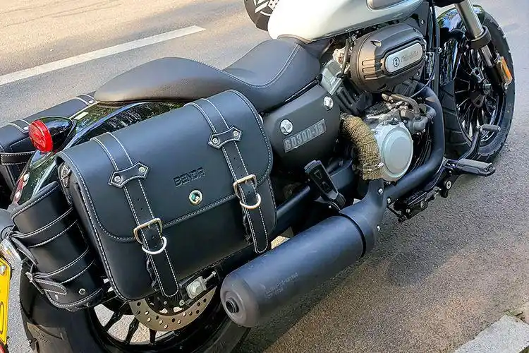 适用奔达金吉拉300改装边包边箱挂包折叠后靠背保险杠后货架 金吉拉加