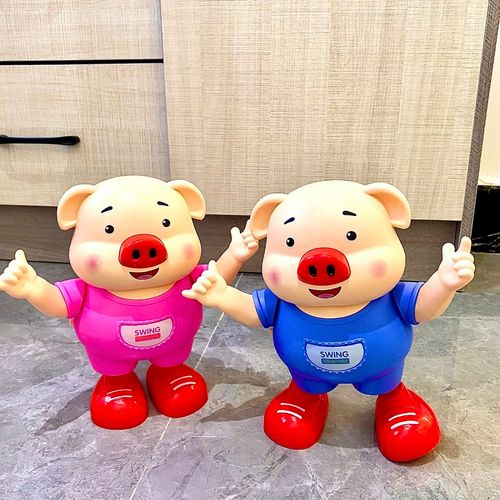 抖音网红会跳舞的猪宝宝唱歌音乐小猪婴儿童电动趣味男孩女孩玩具