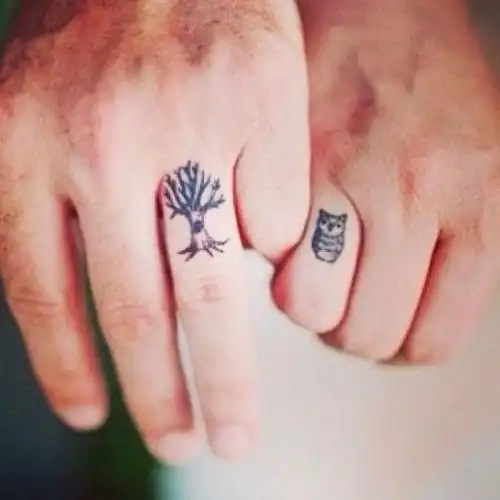 甜蜜又不张扬,17款情侣刺青