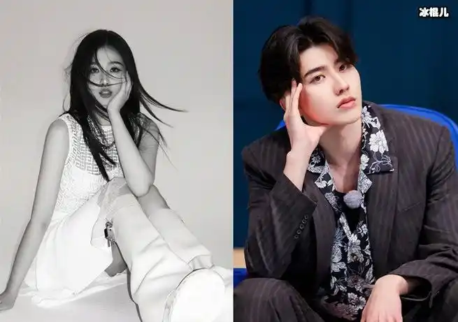 蔡徐坤与虞书欣照片