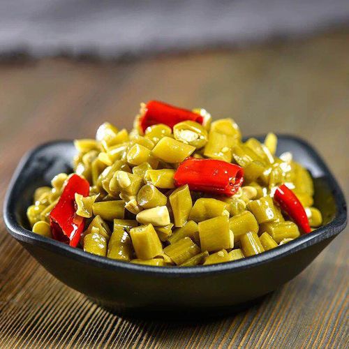 正宗老坛酸豆角500g*5袋共2500克小包装泡豇豆下饭菜泡菜咸菜豆角