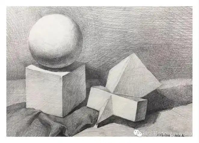 素描书入门自学零基础 素描基础教程 初学者临摹静物 石膏几何体 速写