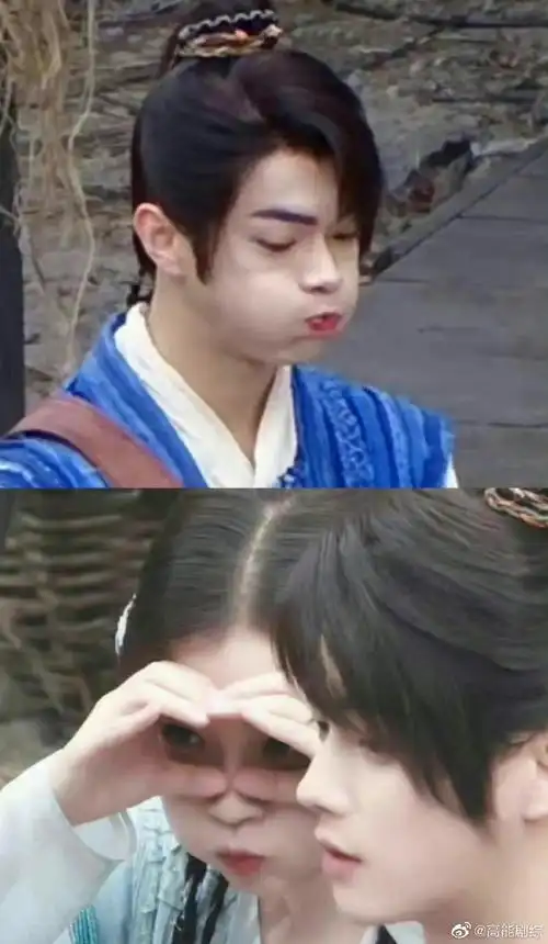 许凯模仿虞书欣嘟嘴路透##许凯虞书欣嘟嘴路透