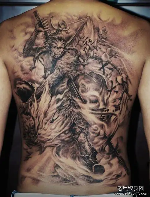 纹这个满背要多少钱