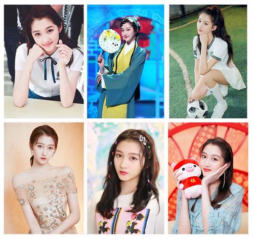 关晓彤甜蜜暴击海报画美女图片贴纸宿舍寝室贴画壁纸鹿晗大海报