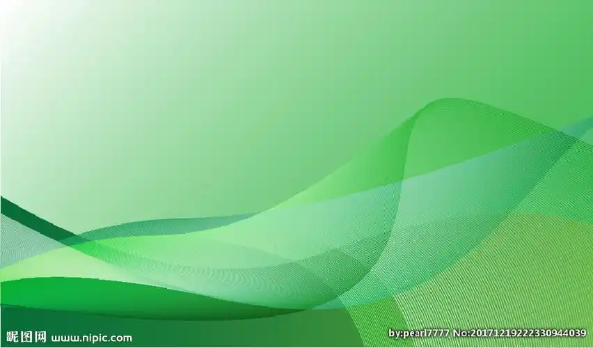 绿色线条曲线背景图片