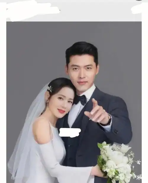 玄彬晒婚纱照孙艺珍笑得好甜二人太养眼