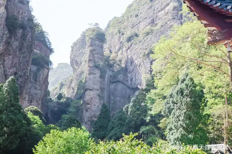 16年后在断肠崖等你在雁荡山中的一个峡谷中绝情谷景色绝美