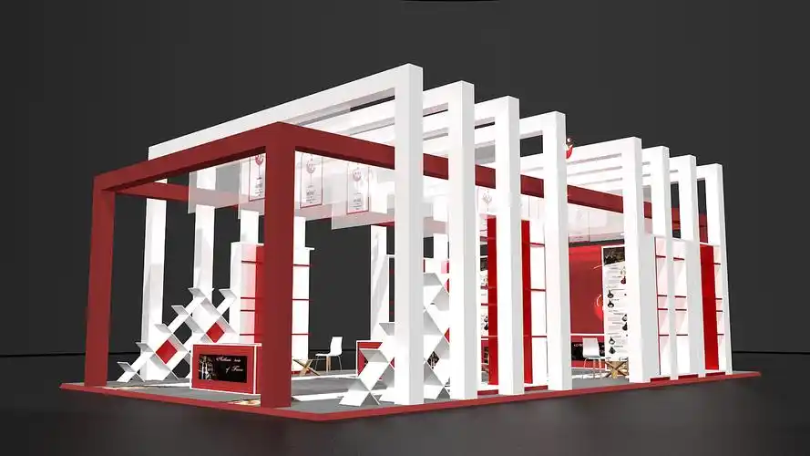 葡萄酒展位设计