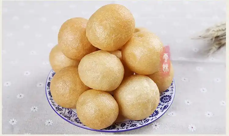 油面筋无锡特产油面筋清水面筋泡散装火锅面筋球塞肉素面筋泡豆泡