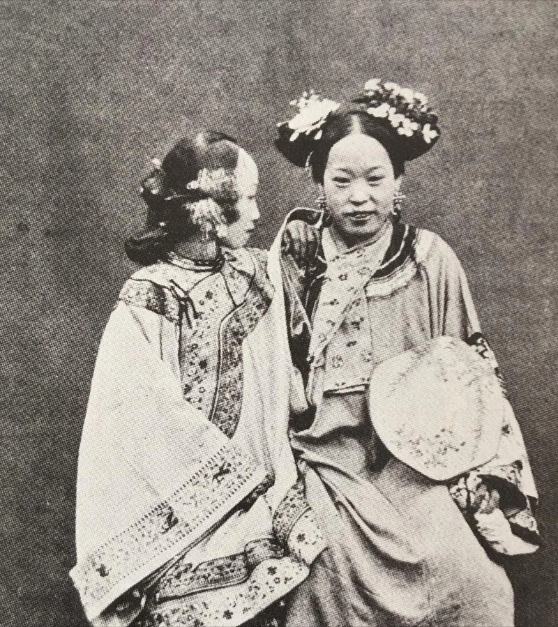 清朝老照片,后宫嫔妃为啥都很丑?那是你没有看见漂亮的_妃嫔