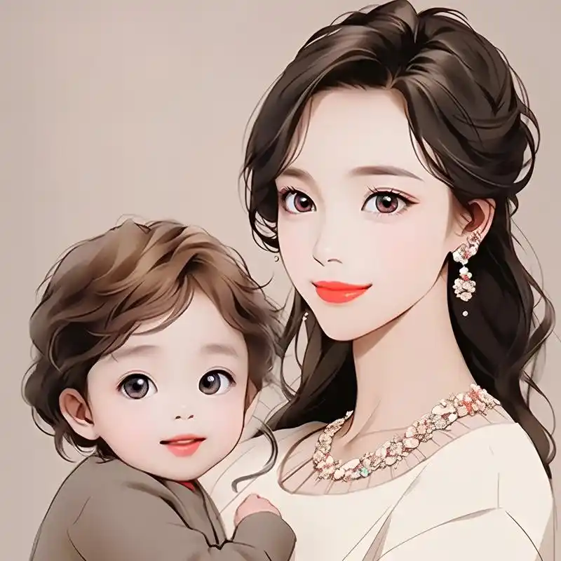 美美哒亲子头像来啦#微信头像# #头像# #动漫头像和壁纸