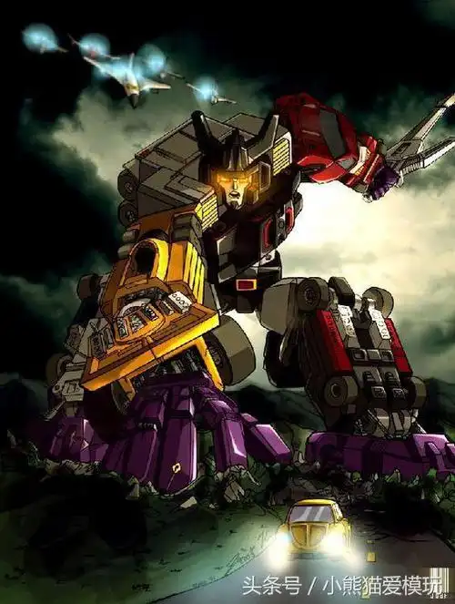 狂派组合金刚飞天虎插画欣赏