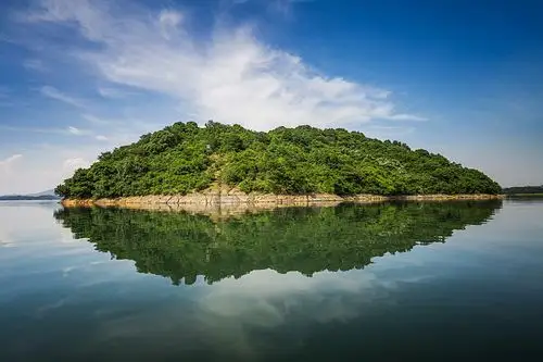 去庐山西海泛一叶扁舟 带着无人机去旅行|摄影|风光摄影|摄影师王智伟