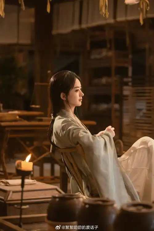 赵丽颖新剧妆造##沈璃花絮图