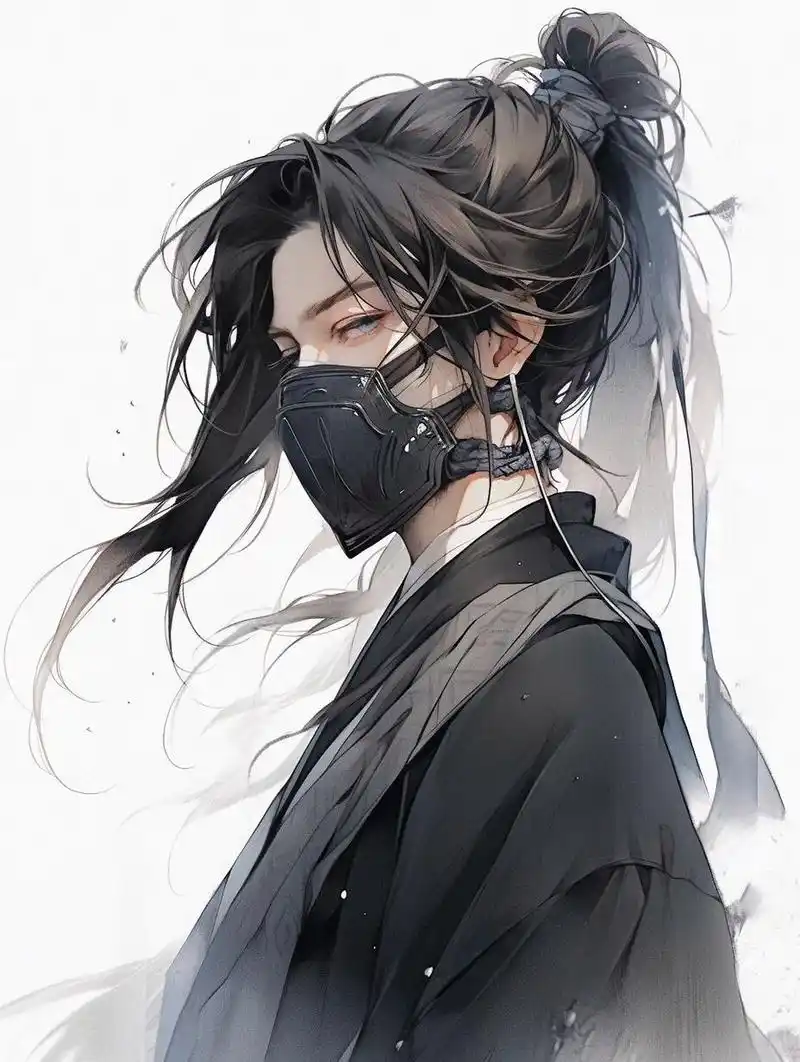 古风帅哥头像壁纸 面具之下还是面具