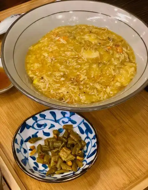 秋天到了你难道不来碗蟹黄面吗60大闸蟹