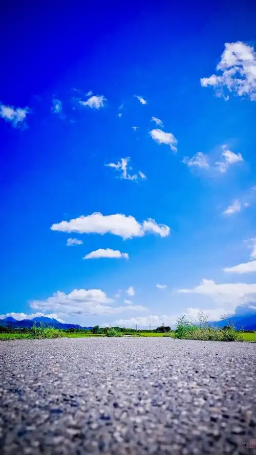 夏天,唯美风景,蓝天,夏天,手机壁纸夏天蓝