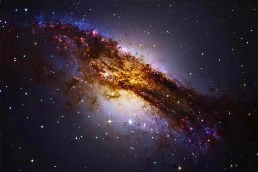 银河系的邻居之一的壮观照片揭示了迷人的细节