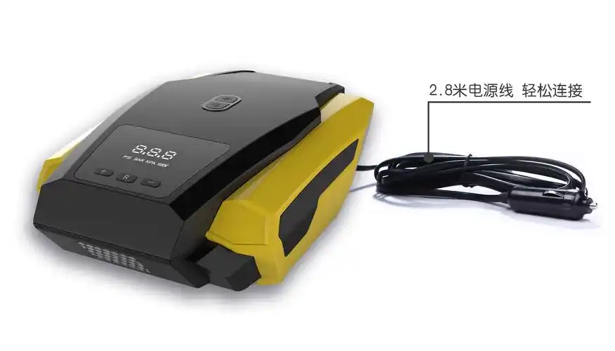 汽车轮胎电动车载智能充气泵小轿车便携式打气泵汽车用打气筒车用