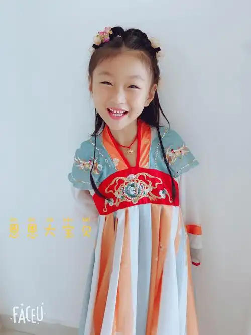 三款超简单仙气古装古风儿童发型