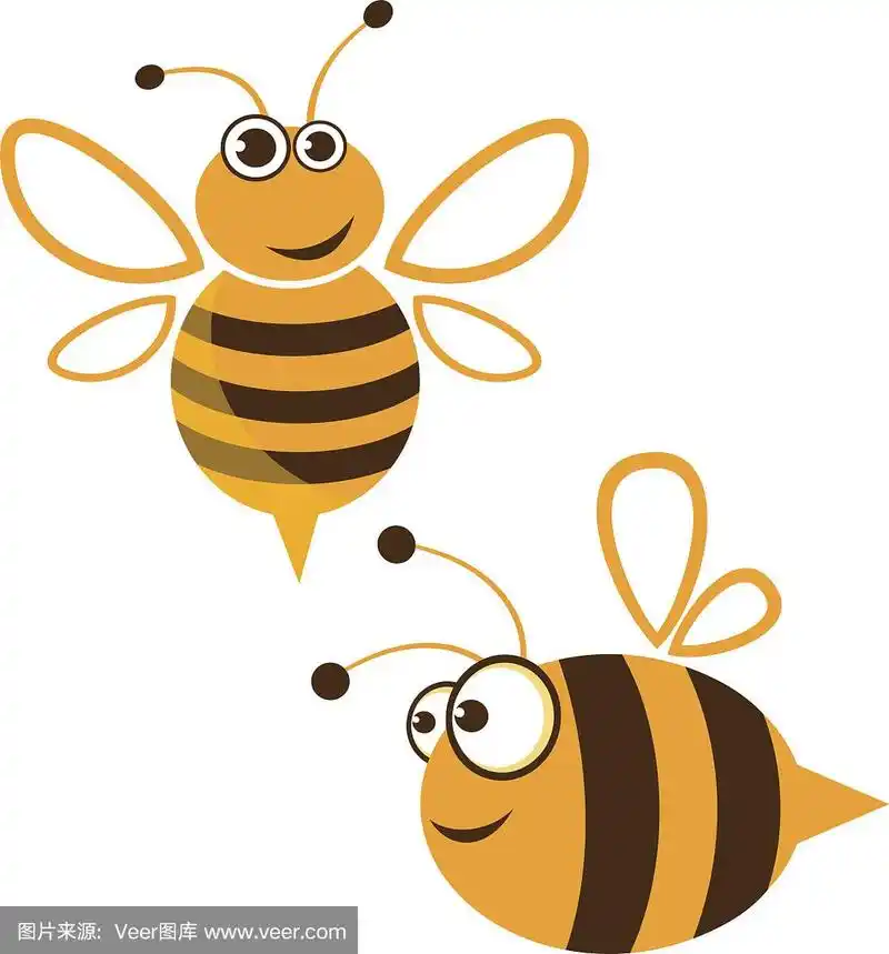 卡通蜜蜂