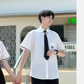 望月砂高中大学生夏季成人毕业礼服男生学院风韩版校服英伦风套装生