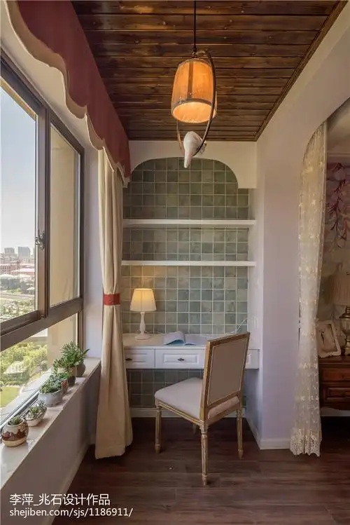美式经典阳台装修效果图大全欣赏