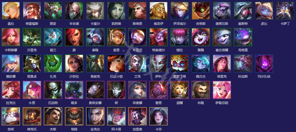 《云顶之弈》s6英雄有哪些