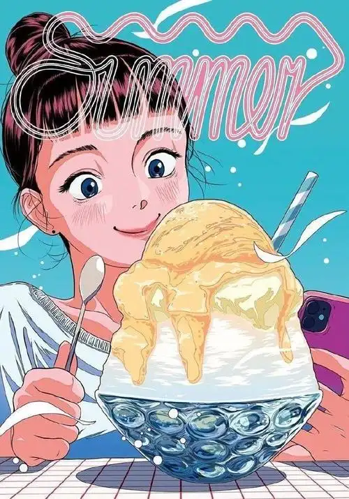 色彩丰富的人物插画作品欣赏! 韩国插画师 ins __tree_13.