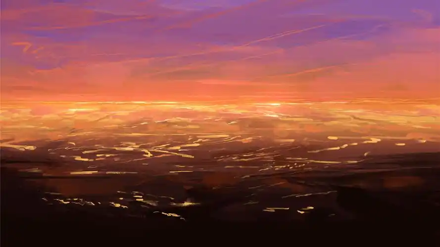 手绘场景原画高清电脑桌面壁纸