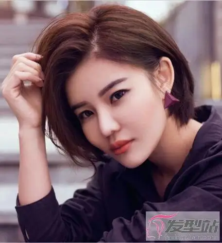 菱形脸女生适合的发型选对发型尽显温柔女人味