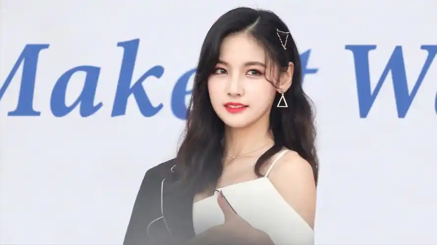 赵粤韩国走红毯表情管理太强了这高强度闪光灯眼睛都不眨一下