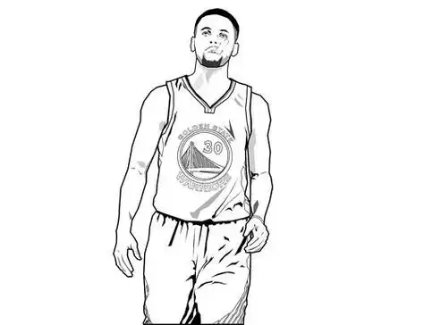 nba球星简笔画 nba球星简笔画教程