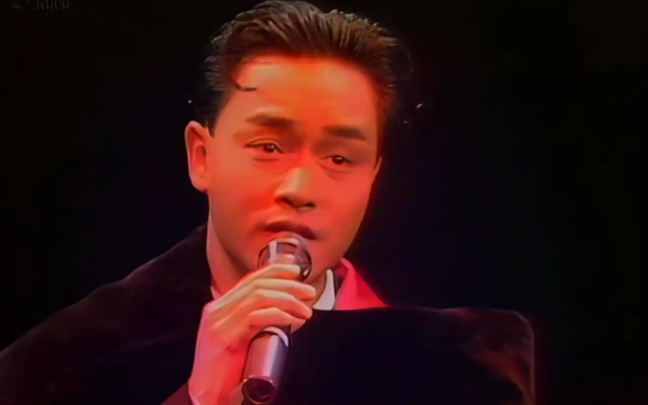 张国荣4k修复1989告别演唱会ai引擎逐帧渲染全网最高画质